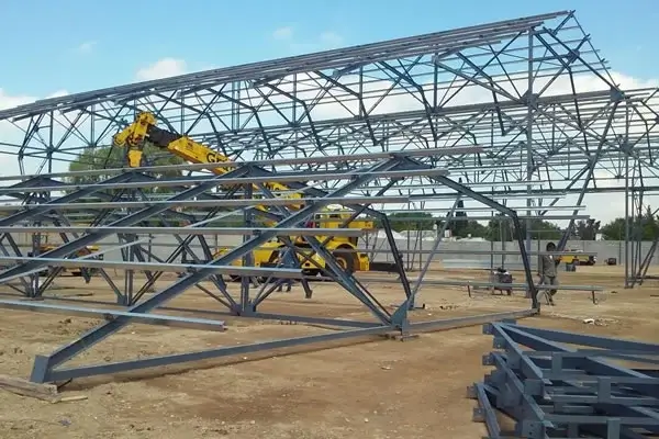 Estructura metálica tipo V2B