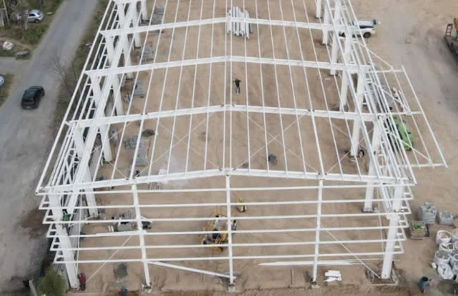 Estructuras metálicas para proyectos agropecuarios