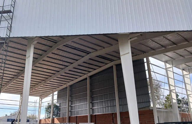 Obra de Estructuras para Fábricas